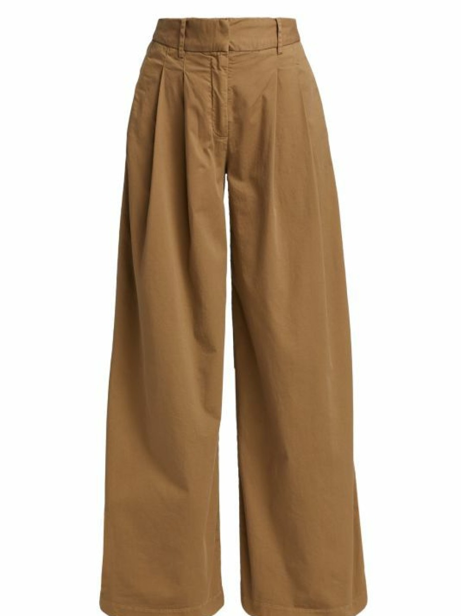 * Nili Lotan Dillon Pleated Wide-Leg Pants | Pants