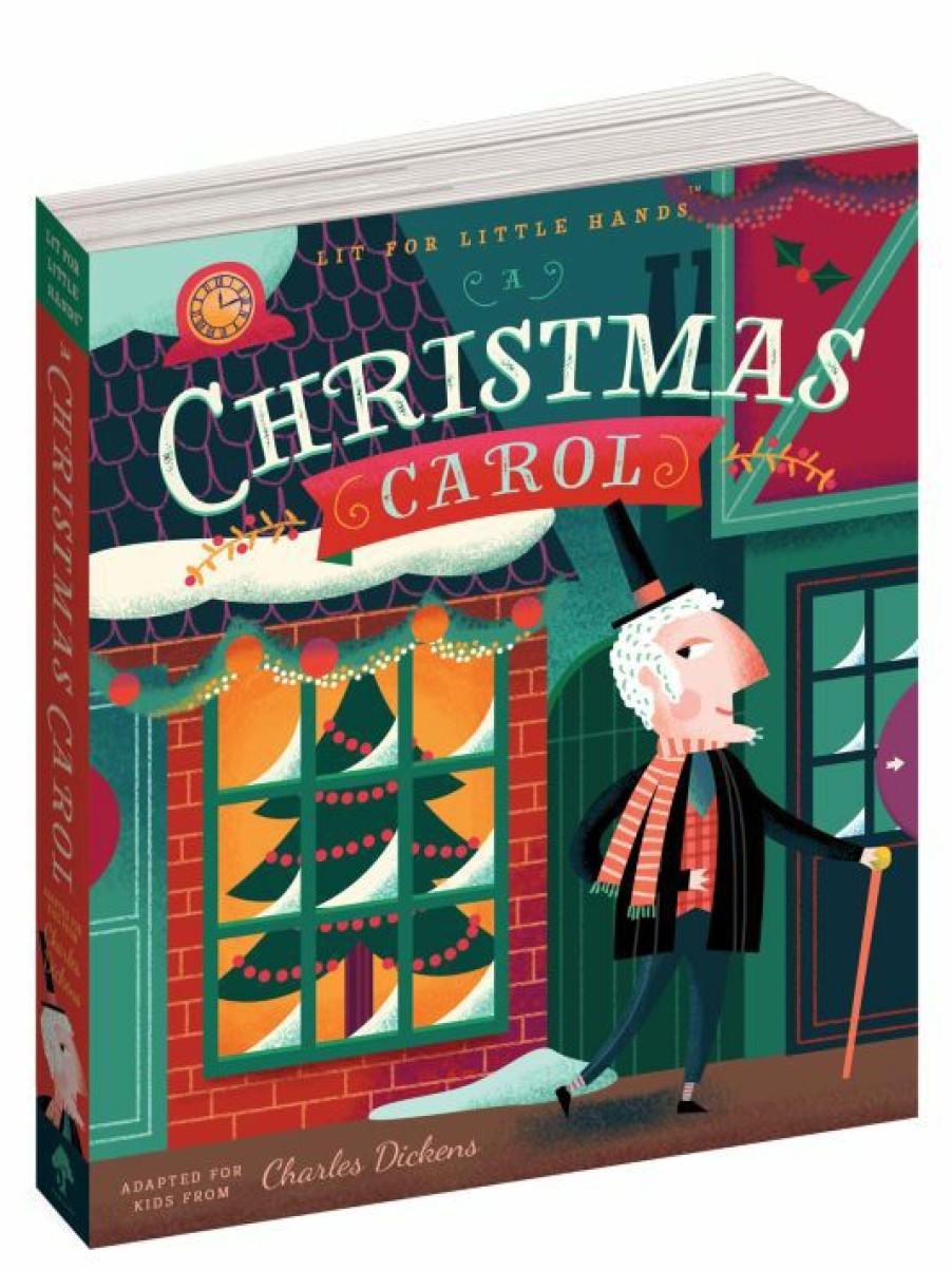 * Workman Publishing Lit For Little Hands: A Christmas Carol Board Book For Kids | Toys & Books