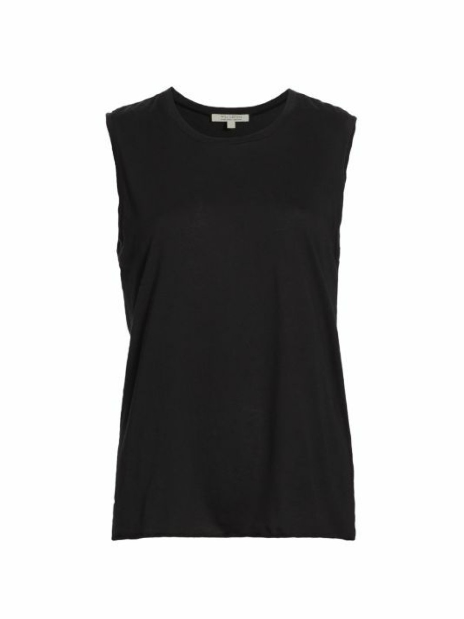 * Nili Lotan Cotton Muscle Tank | Tops