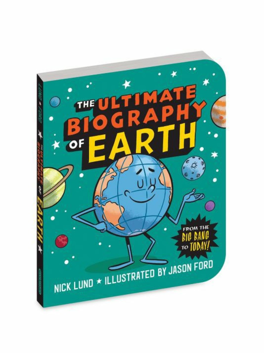 * Workman Publishing The Ultimate Biography Of Earth Paperback Book For Kids | Toys & Books