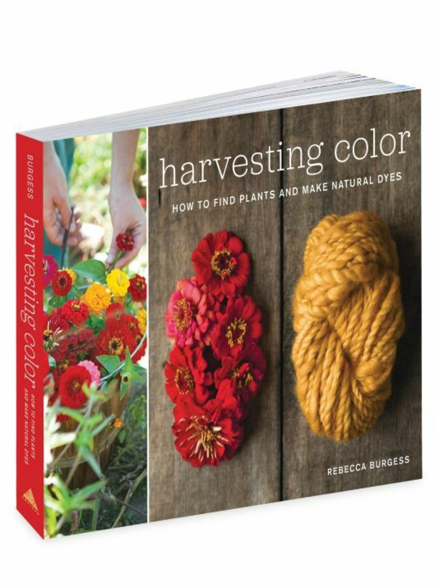 * Workman Publishing Havesting Color: How To Find Plants & Make Natural Dyes | Toys & Books