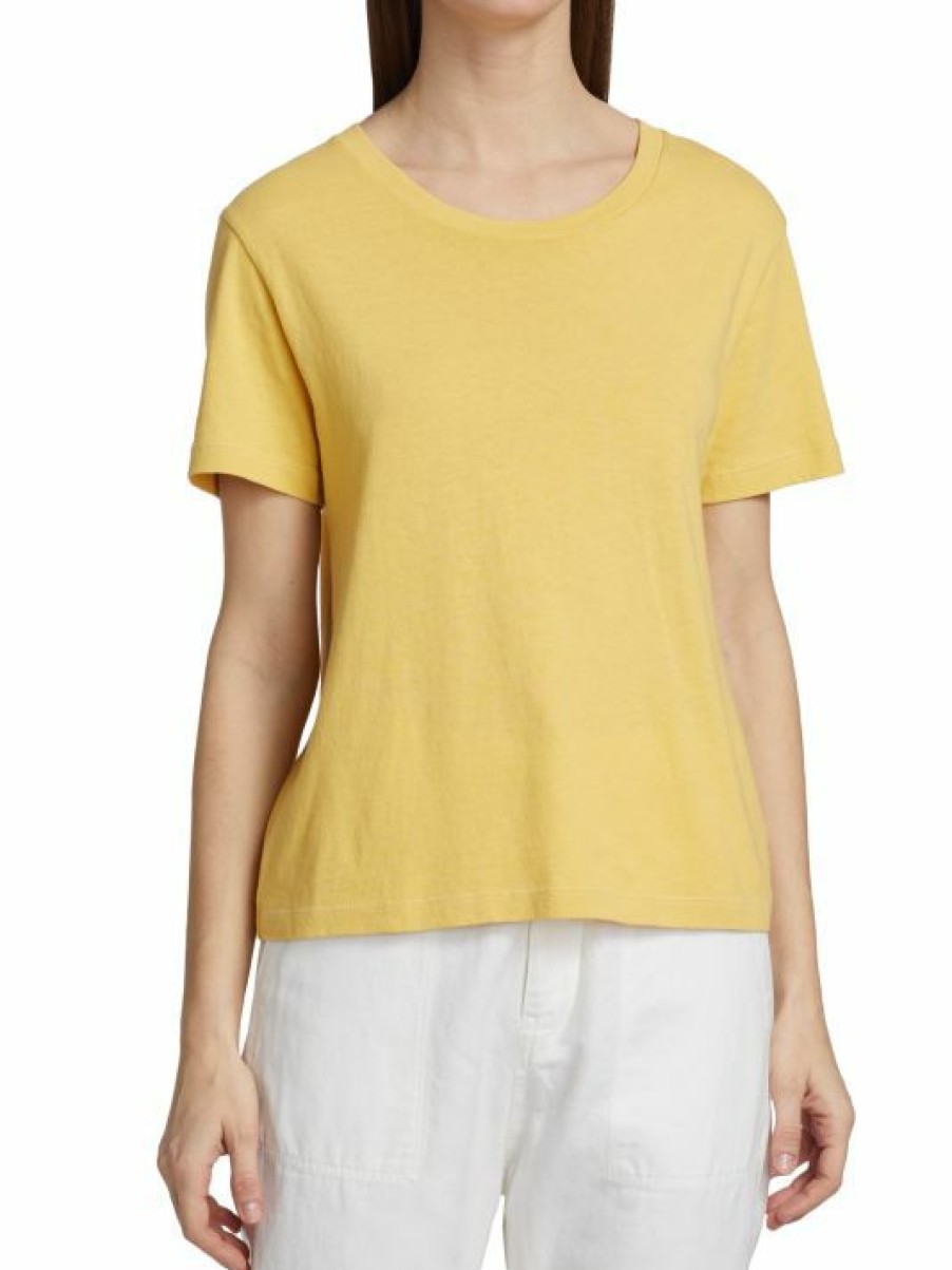 * Nili Lotan Corinne Solid T-Shirt | Tops