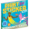 * Workman Publishing Paint By Sticker Kids: Mermaids & Magic! Book For Kids | Toys & Books