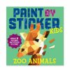 * Workman Publishing Paint By Sticker Kids- Zoo Animals For Kids | Toys & Books