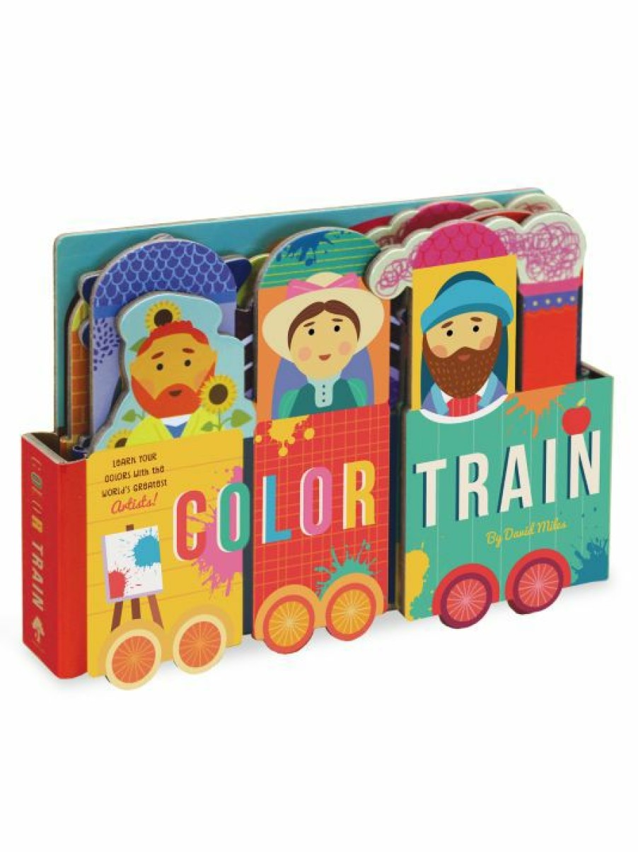 * Workman Publishing Color Train Pop-Up Board Book For Kids | Toys & Books