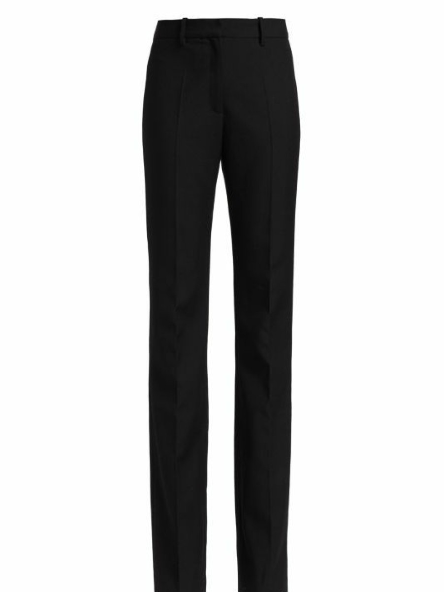 * Nili Lotan Corette Virgin Wool Trousers | Pants