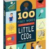 * Workman Publishing 100 First Words For Little Ceos Board Book For Kids | Toys & Books