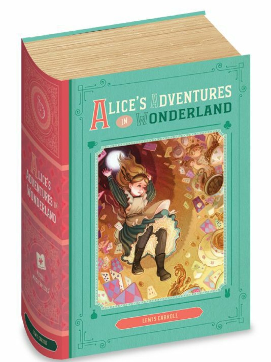 * Workman Publishing Alice'S Adventures In Wonderland Book And Puzzle Box Set For Kids | Toys & Books