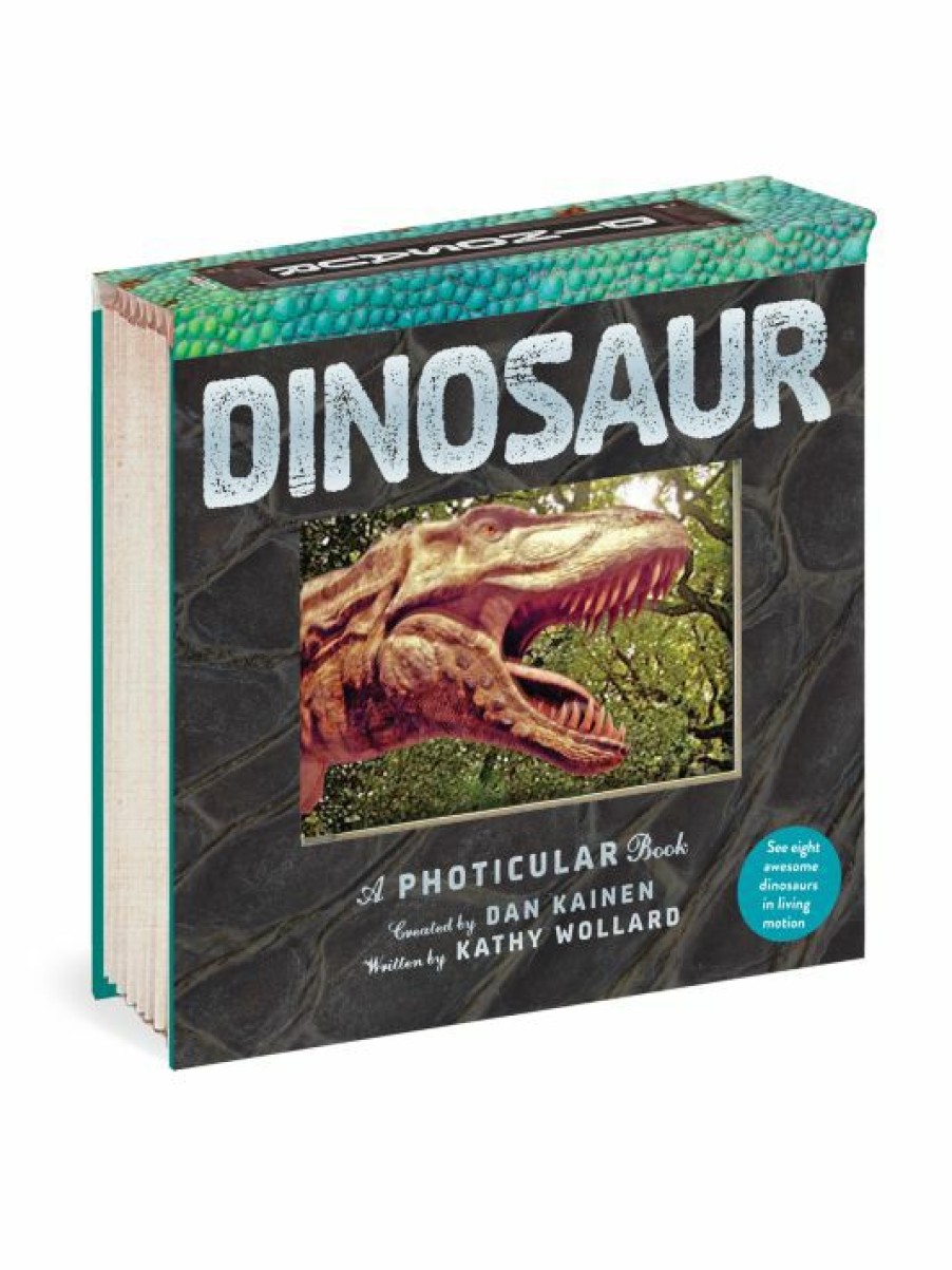 * Workman Publishing Photocular Dinosaur Book For Kids | Toys & Books