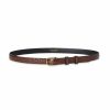 * Nili Lotan Jane Aligator-Embossed Leather Belt | Belts