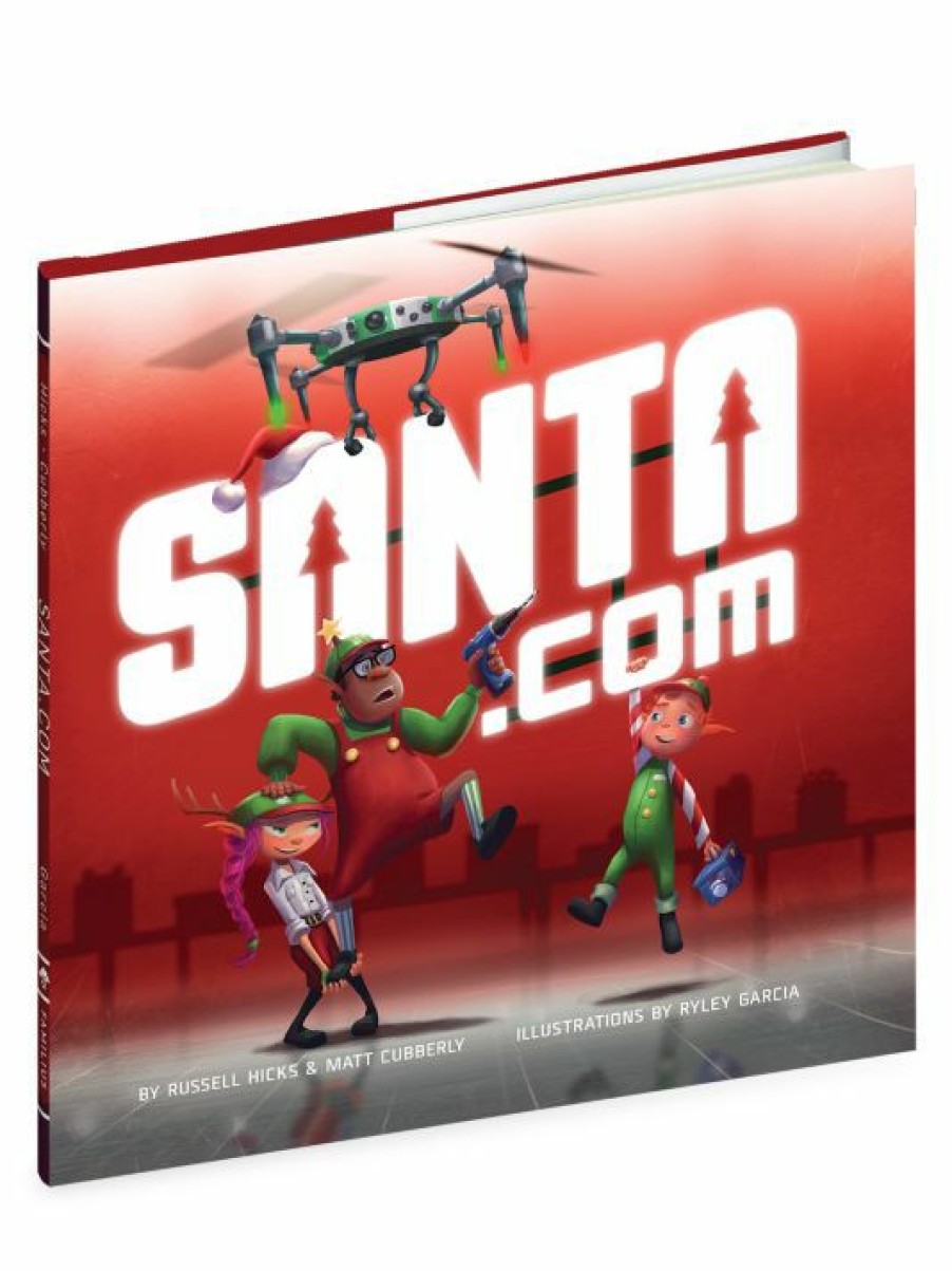 * Workman Publishing Santa.Com Christmas Book For Kids | Toys & Books