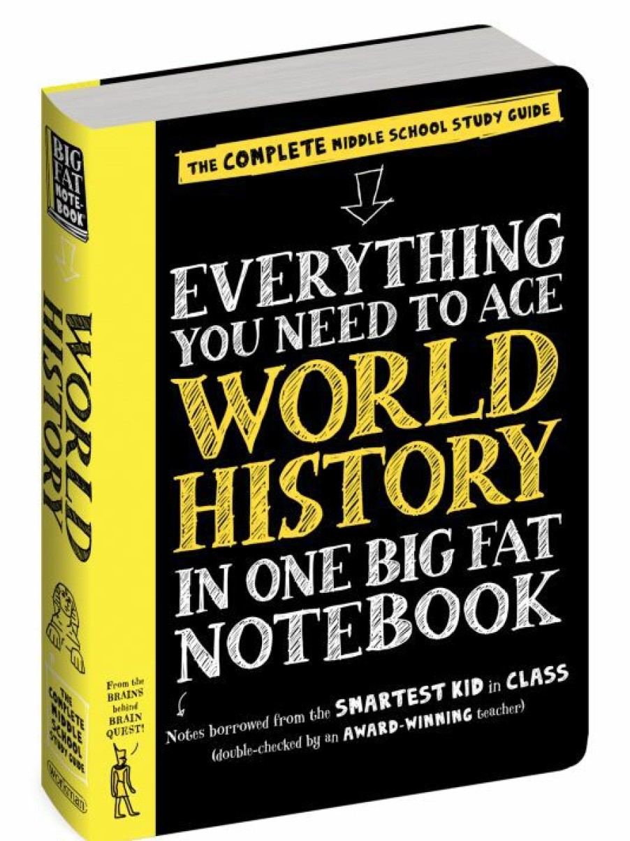 * Workman Publishing Middle School Big Fat Notebooks: World History For Kids | Toys & Books