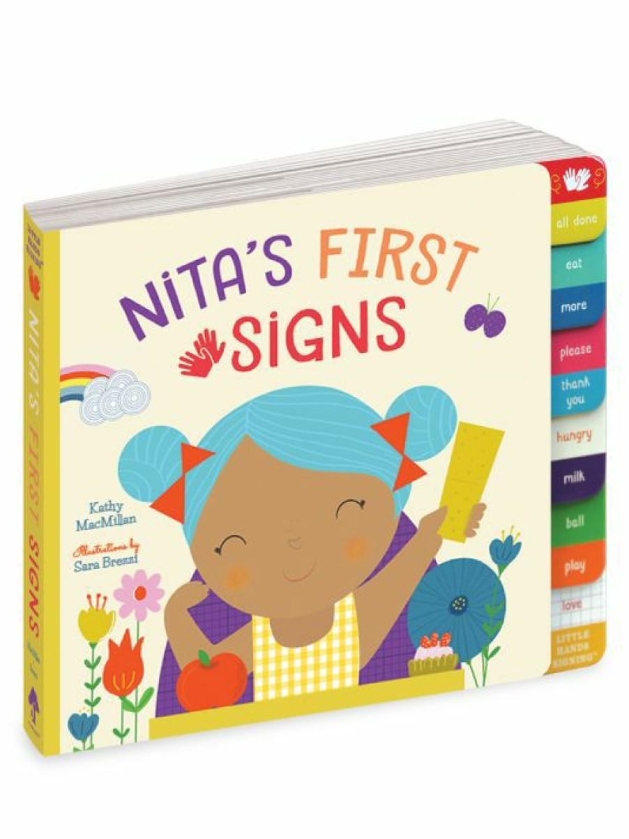 * Workman Publishing Nita'S First Signs Board Book For Kids | Toys & Books