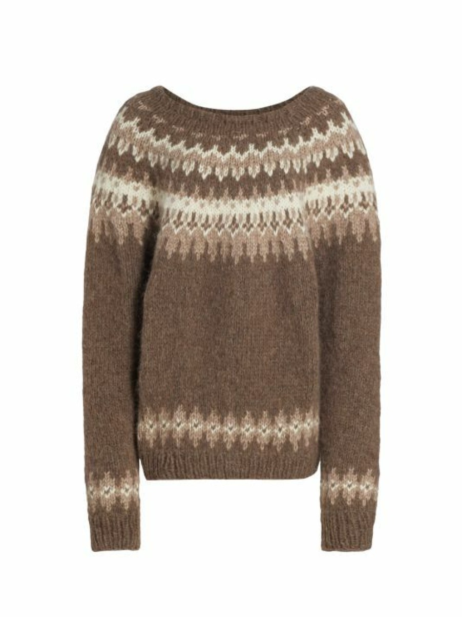 * Nili Lotan Alyssa Fair-Isle Knit Sweater | Sweaters