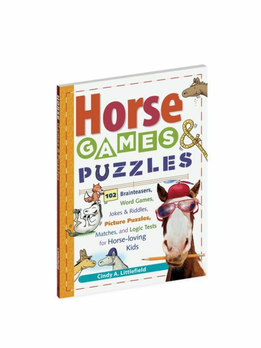 * Workman Publishing Horse Games & Puzzles Paperback Activity Book For Kids | Toys & Books