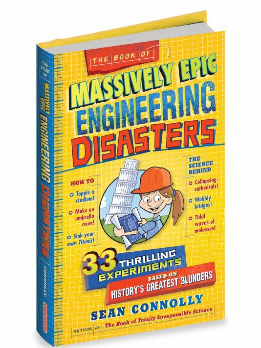 * Workman Publishing The Book Of Massively Epic Engineering Disasters For Kids | Toys & Books