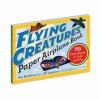 * Workman Publishing Flying Creatures Paper Airplane Book For Kids | Toys & Books