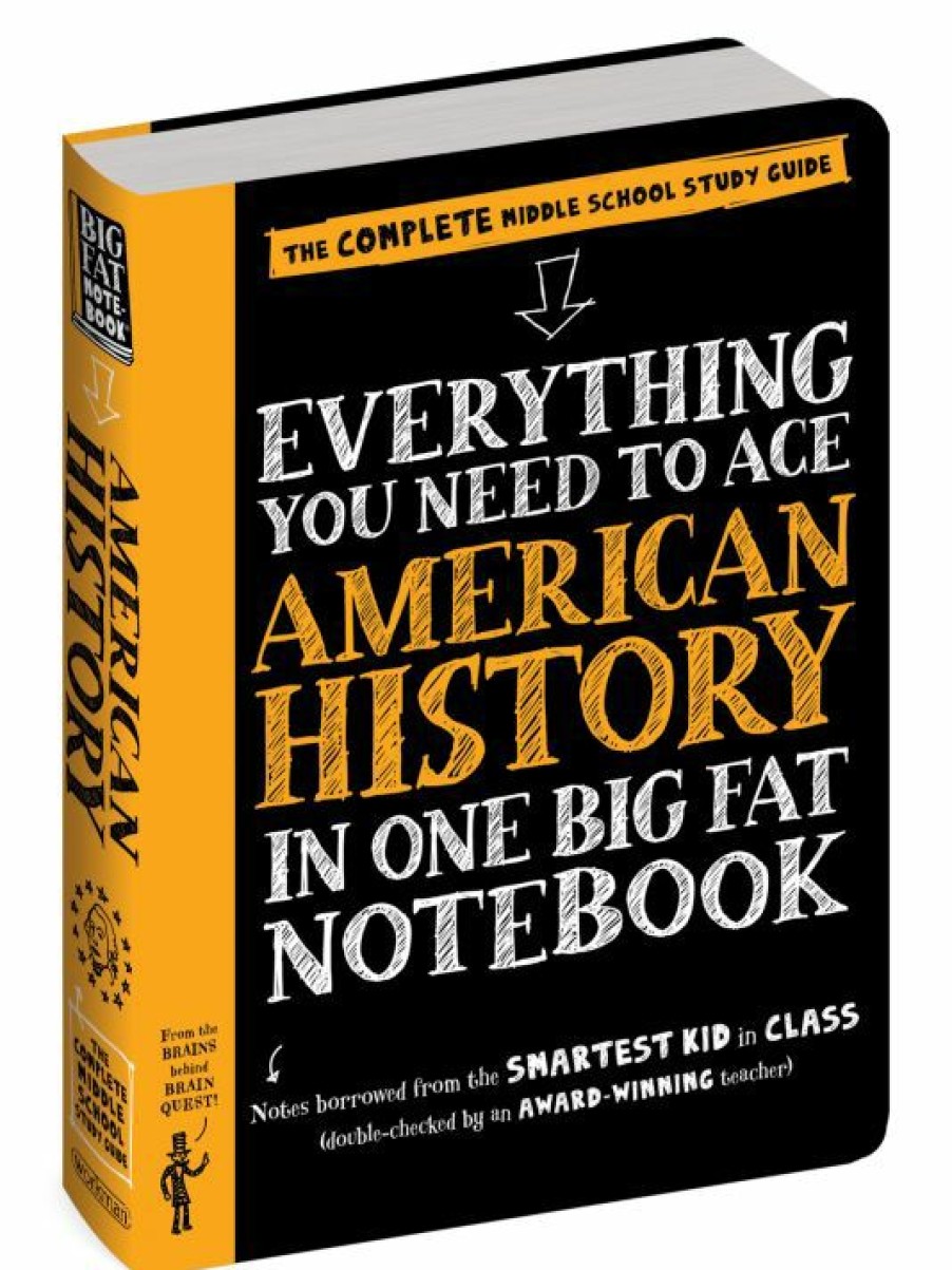 * Workman Publishing Middle School Big Fat Notebooks: American History For Kids | Toys & Books