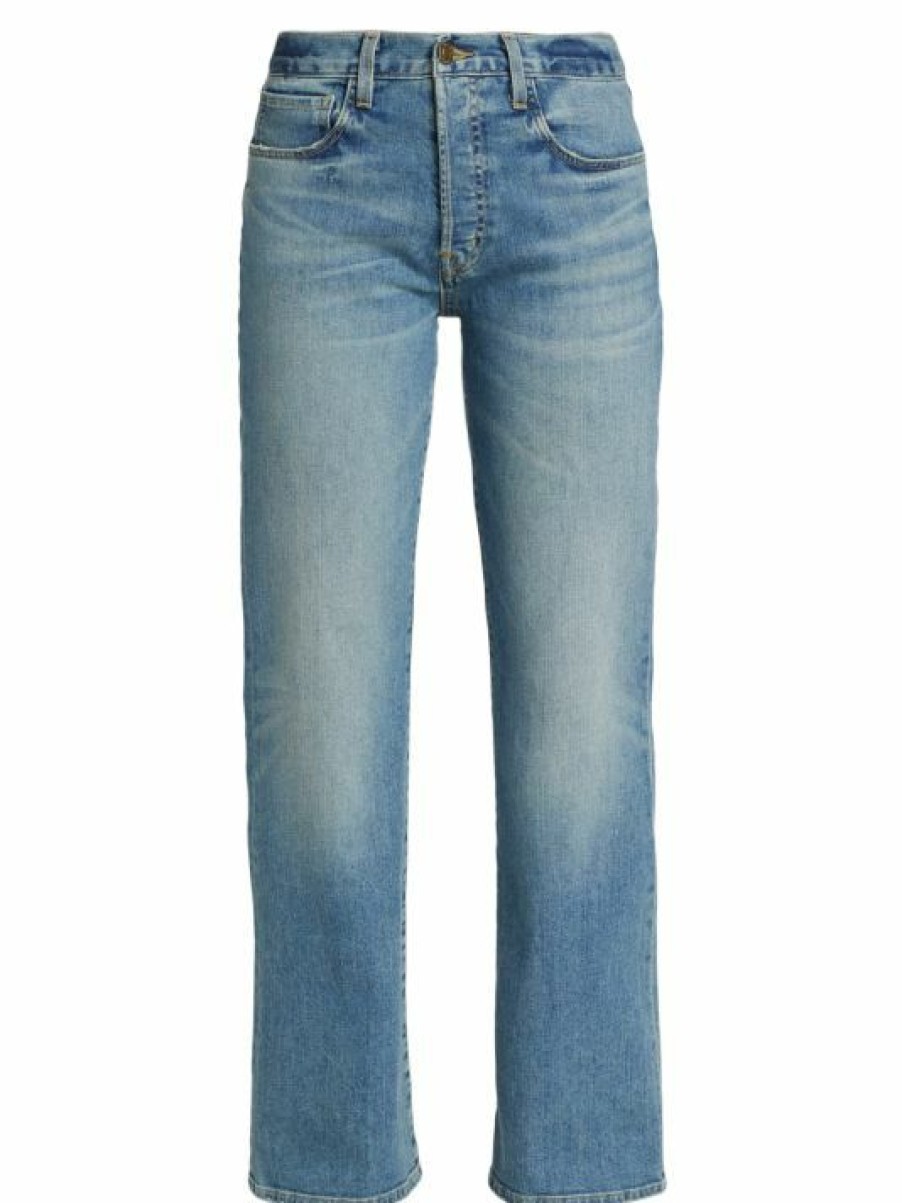 * Nili Lotan Juliet High-Rise Stretch Straight Jeans | Jeans