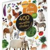 * Workman Publishing Eyelike Stickers: On The Farm Book For Kids | Toys & Books