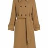 * Nili Lotan Amin Camel Hair Double-Breasted Trench Coat | Coats & Jackets