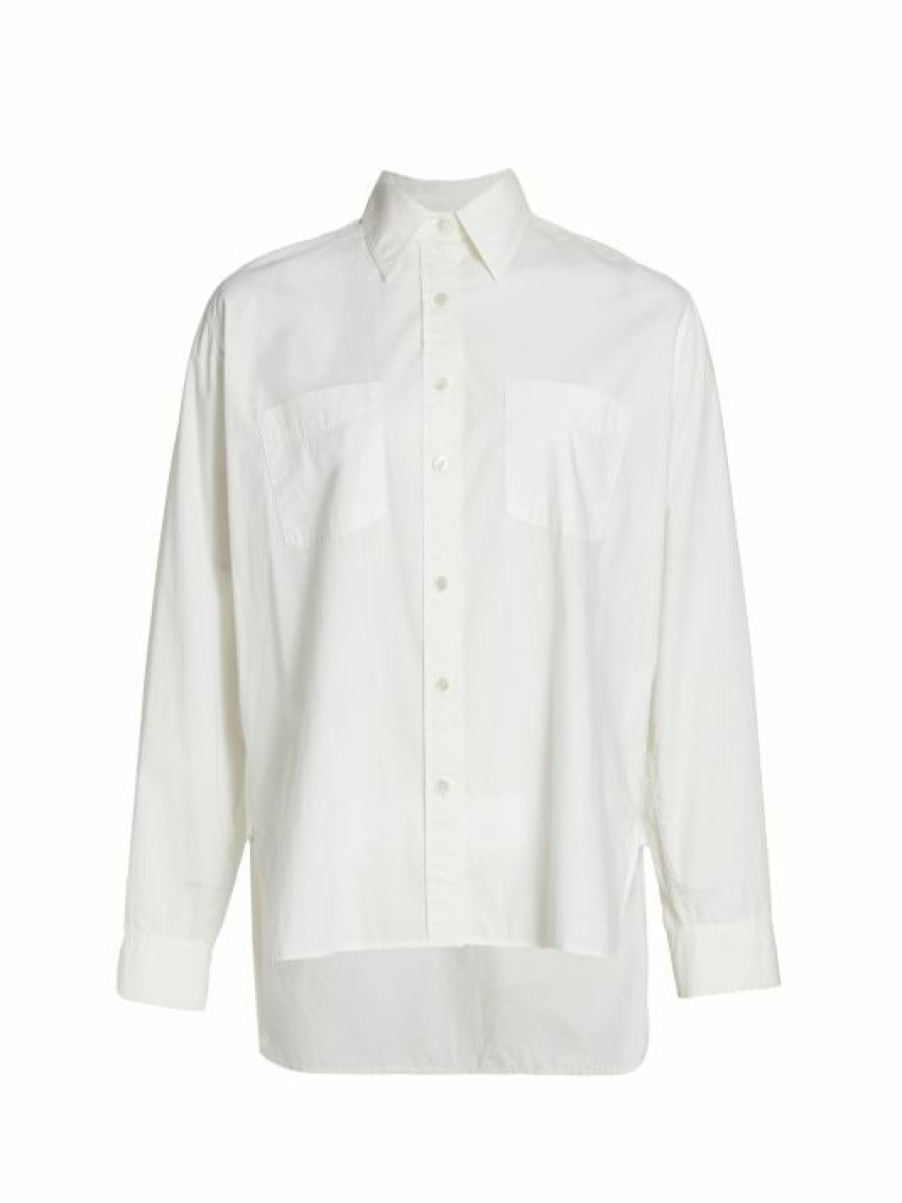 * Nili Lotan Kelsey Button Front Shirt | Tops