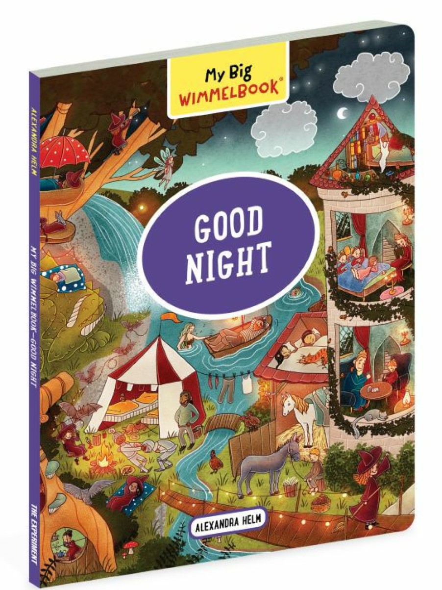 * Workman Publishing My Big Wimmelboard Book: Good Night Board Book For Kids | Toys & Books