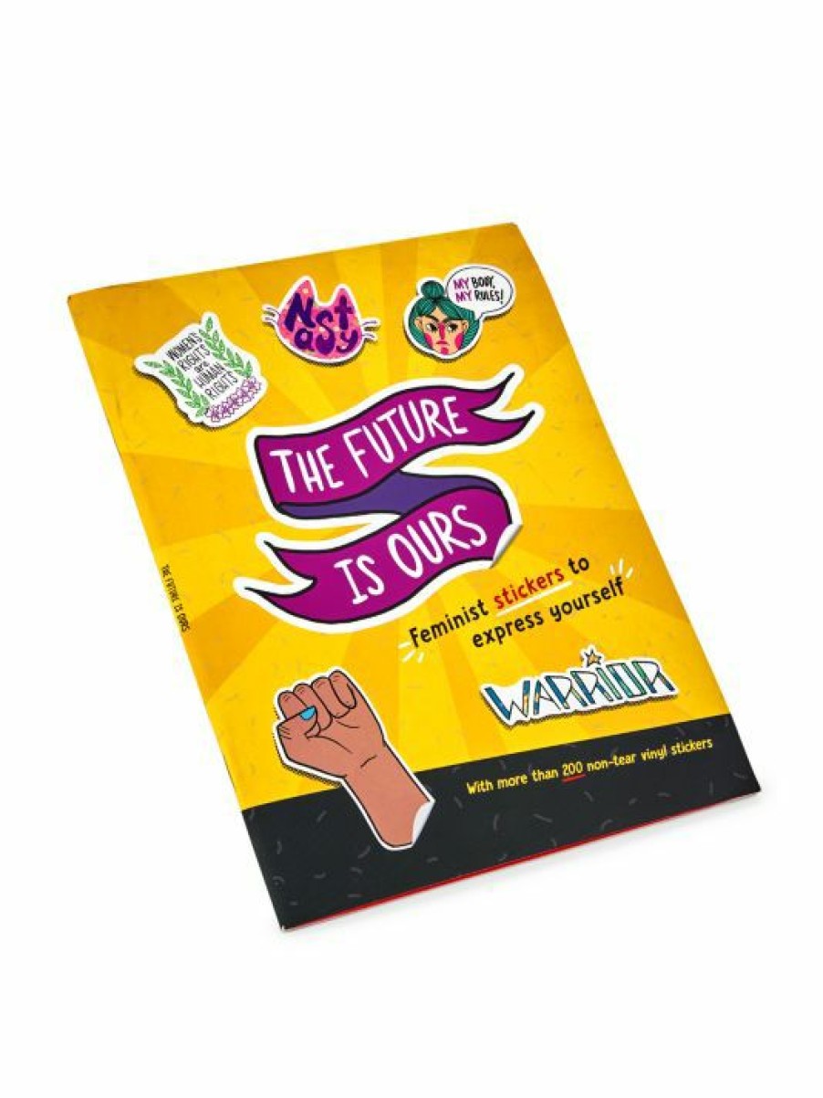 * Workman Publishing The Future Is Ours Feminist Sticker Book For Kids | Toys & Books