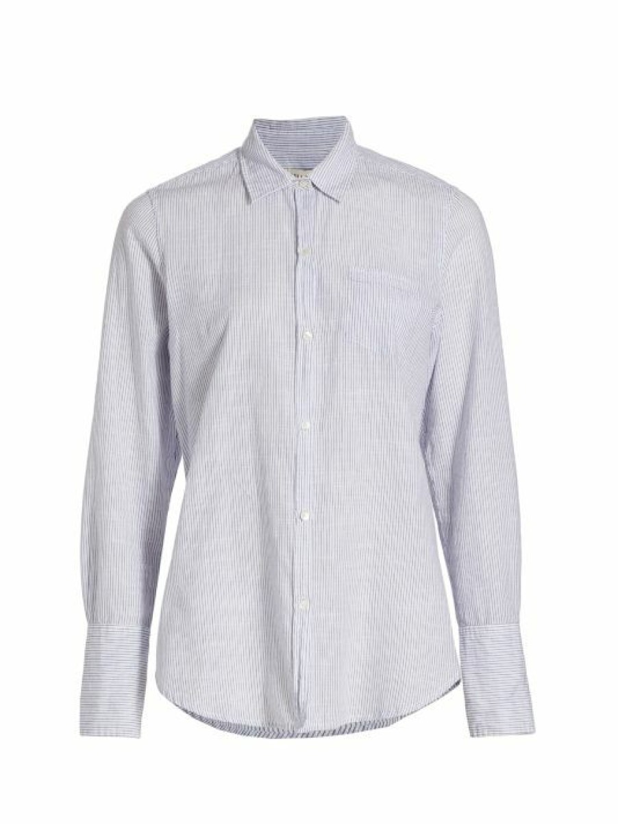 * Nili Lotan Nl Pinstripe Shirt | Tops