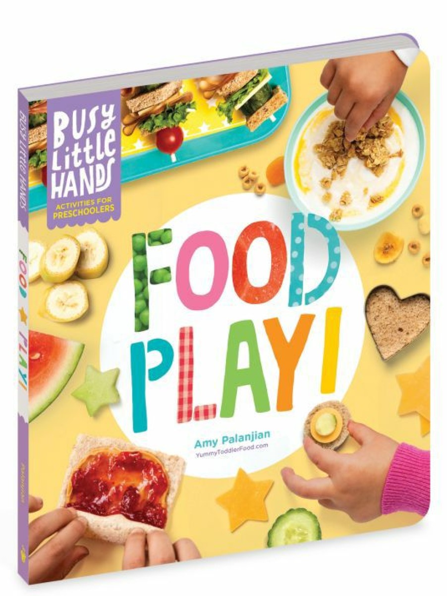 * Workman Publishing Preschool Busy Little Hands: Food Play! Book For Kids | Toys & Books