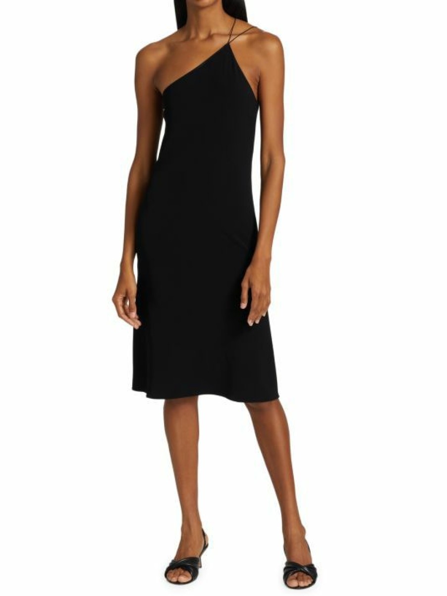 * Nili Lotan Constance Asymmetric Jersey Dress | Dresses