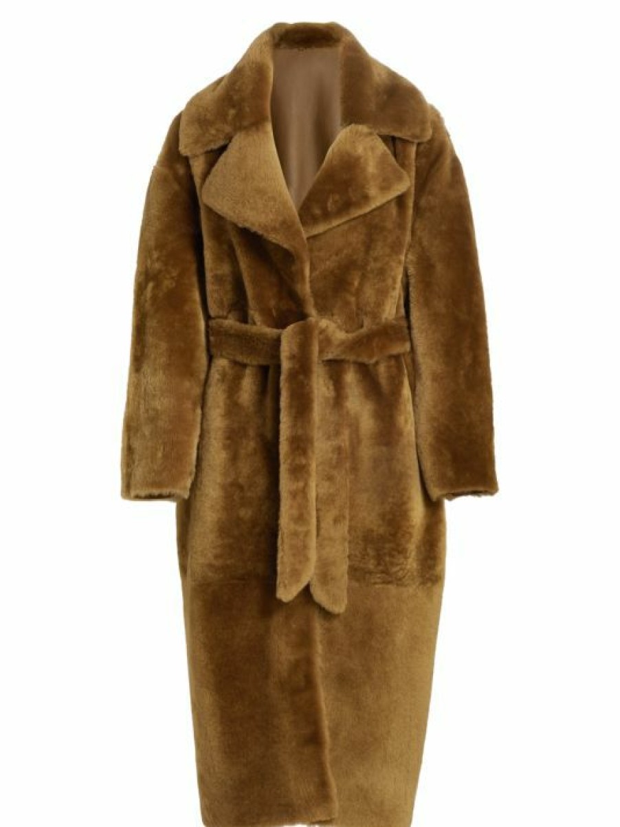 * Nili Lotan Avril Shearling Wrap Coat | Coats & Jackets