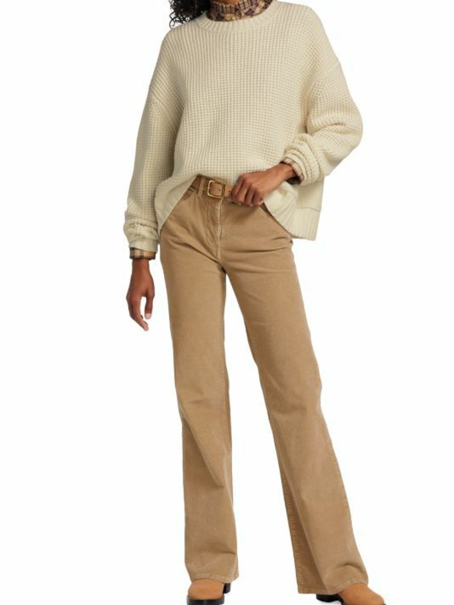 * Nili Lotan Felip Waffle-Knit Cashmere Sweater | Sweaters