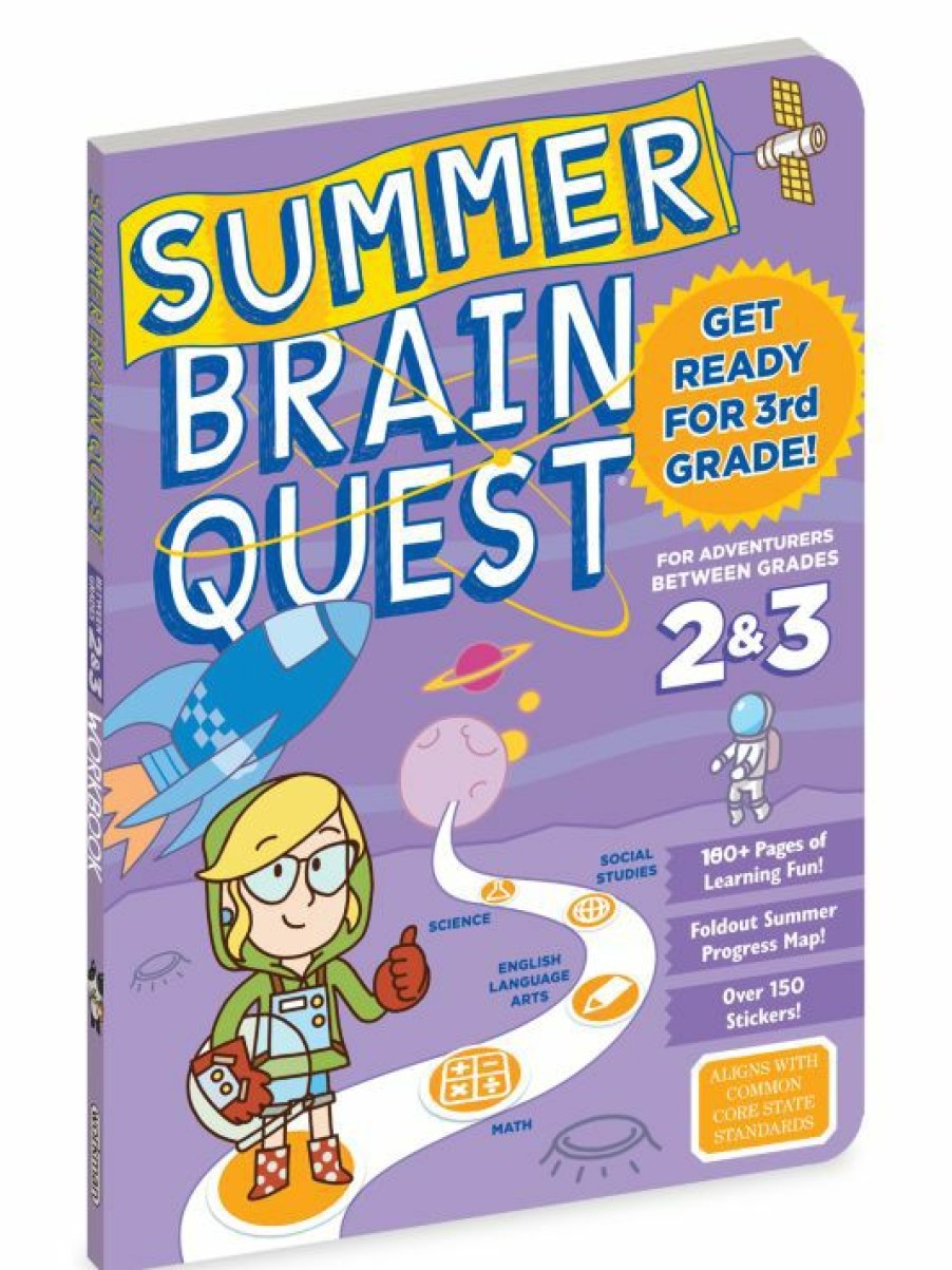 * Workman Publishing Summer Brain Quest: Between Grades 2 & 3 Book For Kids | Toys & Books