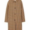 * Nili Lotan Watson Checked Single-Breaste Coat | Coats & Jackets