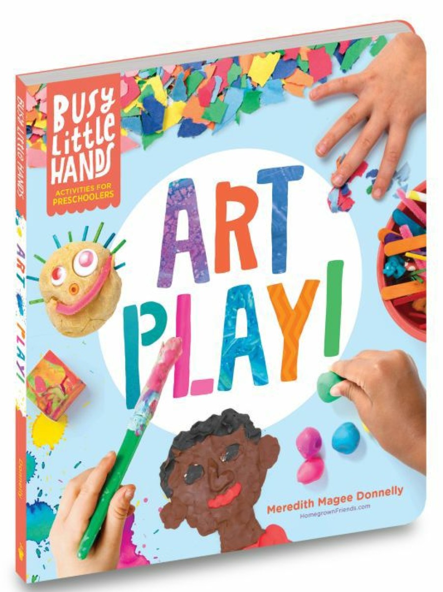 * Workman Publishing Preschool Busy Little Hands: Art Play! Book For Kids | Toys & Books