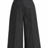 * Nili Lotan Ilford Pinstriped Gaucho Pants | Pants