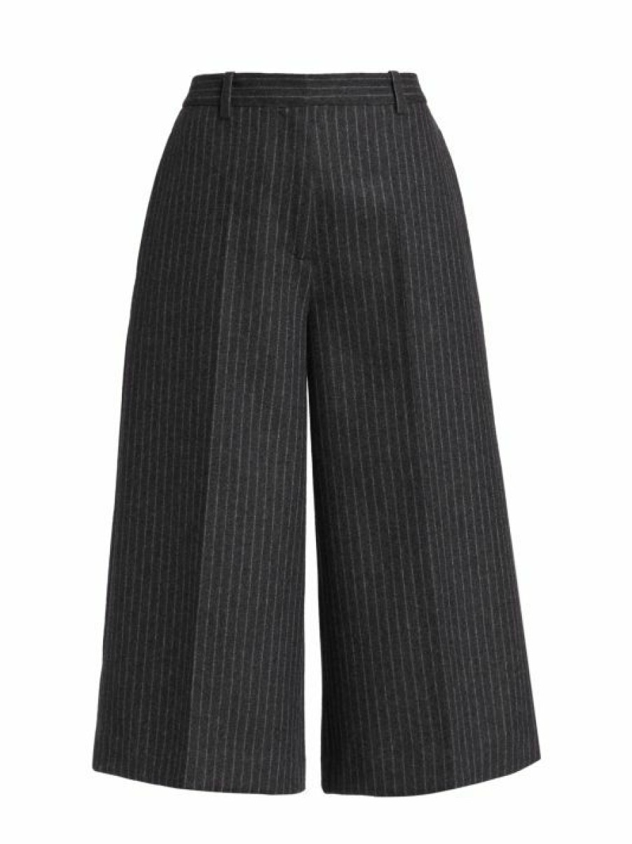 * Nili Lotan Ilford Pinstriped Gaucho Pants | Pants