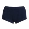 * Nili Lotan Ocean Ribbed Cotton Knit Shorts | Shorts