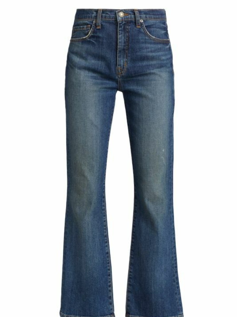 * Nili Lotan Bootcut Mid-Rise Jeans | Jeans